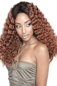 Mane Concept Isis Brown Sugar Human Hair Blend Soft Swiss Lace Wig - BS220 - Clearance - SoGoodBB.com