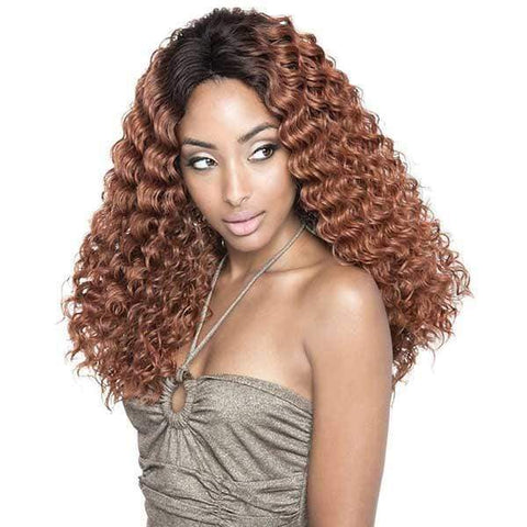 Mane Concept Isis Brown Sugar Human Hair Blend Soft Swiss Lace Wig - BS220 - Clearance - SoGoodBB.com