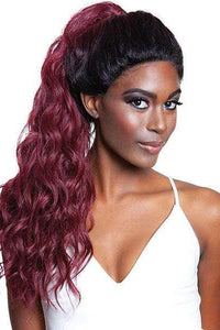 Mane Concept Isis Red Carpet Synthetic Hair High Pony Lace Front Wig - RCHP03 RITA 24 - Clearance - SoGoodBB.com