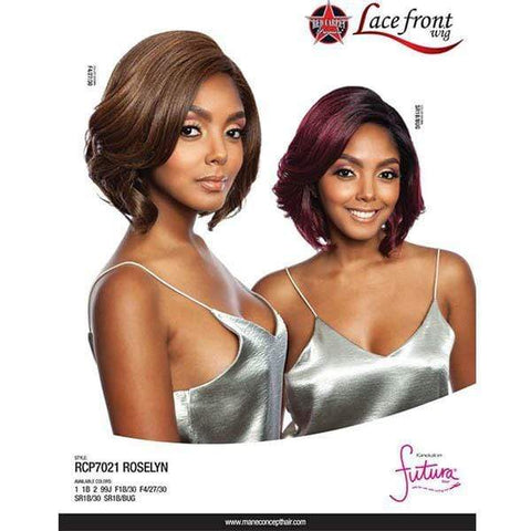Mane Concept Isis Red Carpet Synthetic Hair Lace Front Wig - RCP7021 ROSELYN - Clearance - SoGoodBB.com