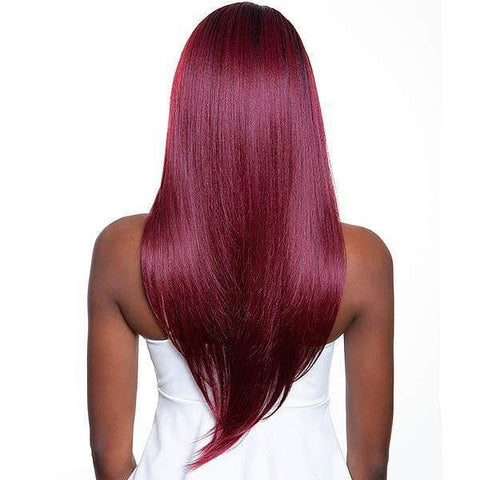Mane Concept Melanin Queen 11A Human Hair StyleMix Lace Wig - ML1103 LIGHT YAKI 26" - Clearance - SoGoodBB.com