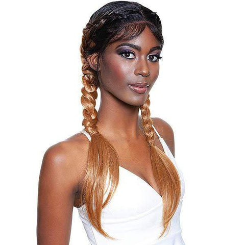 Mane Concept Melanin Queen 11A Human Hair StyleMix Lace Wig - ML1103 LIGHT YAKI 26" - Clearance - SoGoodBB.com