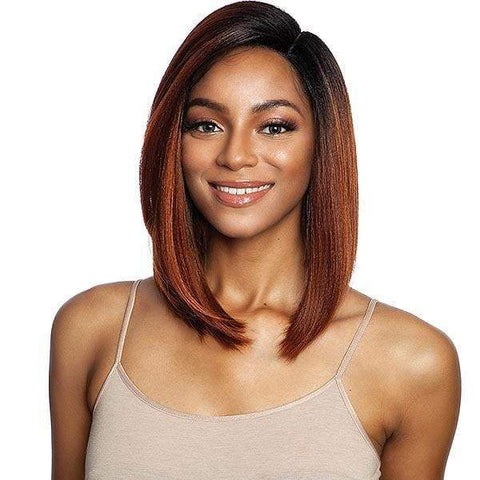 Mane Concept Melanin Queen Human Hair Blend Lace Wig - MLS203 MERCURY - SoGoodBB.com