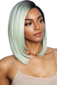 Mane Concept Melanin Queen Human Hair Blend Lace Wig - MLS203 MERCURY - SoGoodBB.com