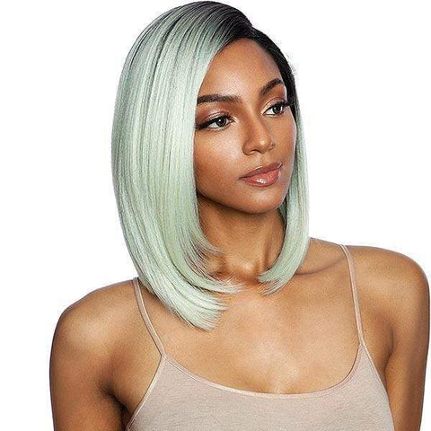 Mane Concept Melanin Queen Human Hair Blend Lace Wig - MLS203 MERCURY - SoGoodBB.com