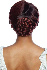 Mane Concept Red Carpet Synthetic Crown Braid Lace Wig - RCCB02 CLOVER - Clearance - SoGoodBB.com