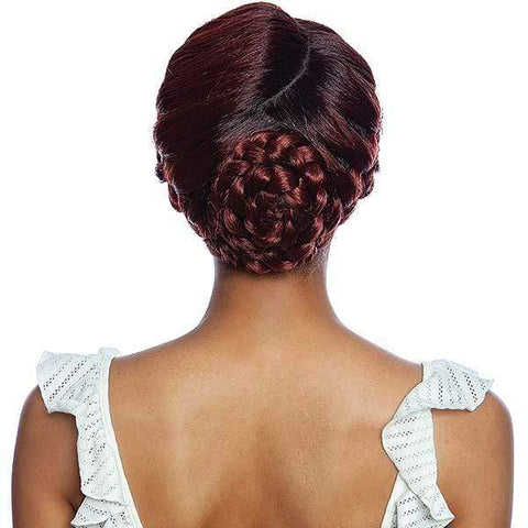 Mane Concept Red Carpet Synthetic Crown Braid Lace Wig - RCCB02 CLOVER - Clearance - SoGoodBB.com