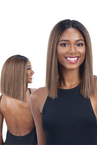 Milky Way - Harmony Human Hair Blend Lace Front Wig - HARMONY 115 - SoGoodBB.com