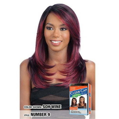 Model Model Clean Cap Wig Synthetic Wigs - Number 9 - Clearance - SoGoodBB.com