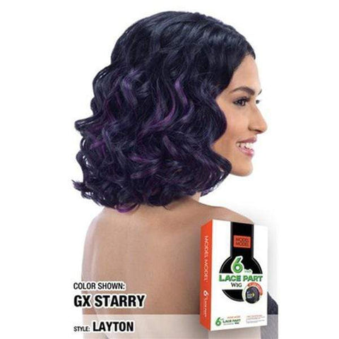 Model Model Synthetic Hair Lace Part Wig - L6PLY LAYTON - SoGoodBB.com