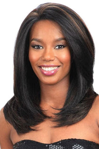 Model Model Synthetic Hair U Curve Lace Front Wig - STORM - Clearance - SoGoodBB.com