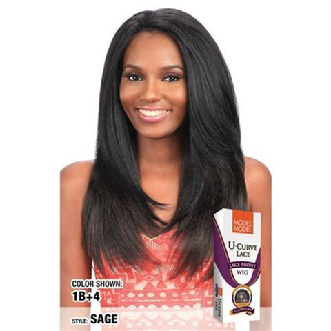 Model Model U Curve Lace Front Wig - L54SA SAGE - Clearance - SoGoodBB.com