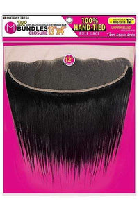 Motown Tress 100% Brazilian Remy 13x4 Lace 7A M Bundle - STRAIGHT Closure - SoGoodBB.com