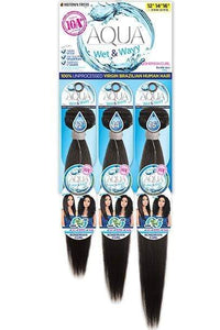 Motown Tress 100% Brazilian Remy AQUA 10A Bundle Wet & Wavy - BOHEMIAN 3PACK 10~24" - SoGoodBB.com