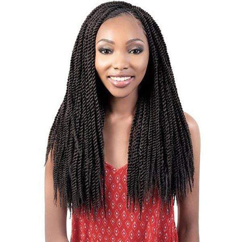 Motown Tress End-Loop Synthetic Hair Senegal Twist Braid - 3X CST MEGA 22 - SoGoodBB.com