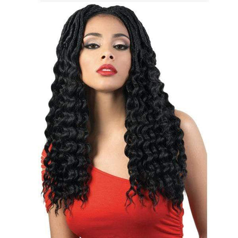 Motown Tress Feather Lite Crochet Braid - 3X GODDESS DEEP 20" - SoGoodBB.com