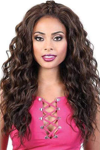 Motown Tress Human Hair Blend 360 Lace Wig - HB360L BAE - Unbeatable - SoGoodBB.com