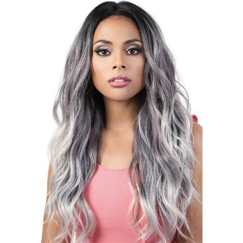 Motown Tress Human Hair Blend Lace Wig - HB360L.ZIA - SoGoodBB.com