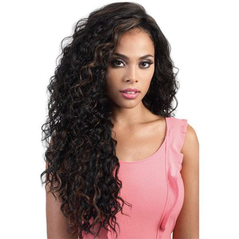 Motown Tress Human Hair Premium Mix 360 Lace Wig - HB360L MEG - SoGoodBB.com