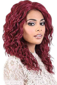 Motown Tress Let's Lace Deep Part Synthetic Swiss Lace Front Wig - L. DOLLY - Clearance - SoGoodBB.com