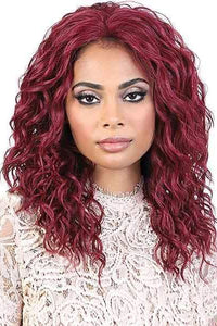 Motown Tress Let's Lace Deep Part Synthetic Swiss Lace Front Wig - L. DOLLY - Clearance - SoGoodBB.com
