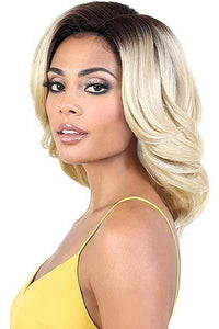Motown Tress Let's Lace Deep Part Synthetic Swiss Lace Front Wig - LDP CARLY - Clearance - SoGoodBB.com