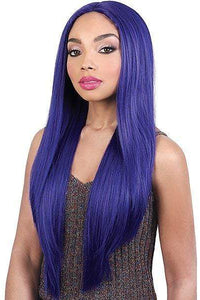 Motown Tress Let's Lace Deep Part Synthetic Swiss Lace Front Wig - LDP NEON - SoGoodBB.com