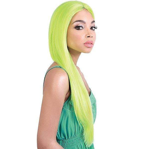 Motown Tress Let's Lace Deep Part Synthetic Swiss Lace Front Wig - LDP NEON - SoGoodBB.com