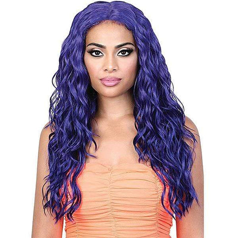 Motown Tress Let's Lace Deep Part Synthetic Swiss Lace Front Wig - LDP NEON3 - Clearance - SoGoodBB.com