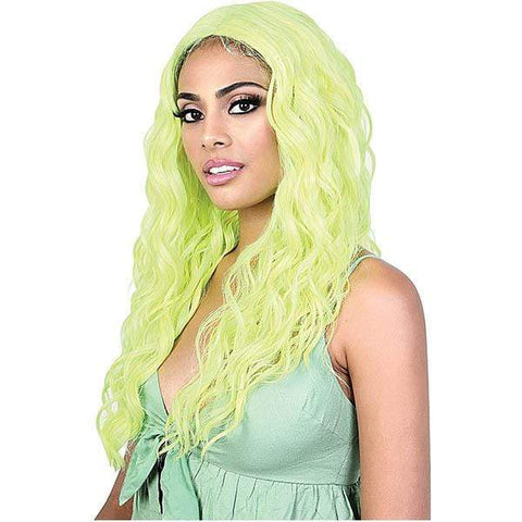 Motown Tress Let's Lace Deep Part Synthetic Swiss Lace Front Wig - LDP NEON3 - Clearance - SoGoodBB.com