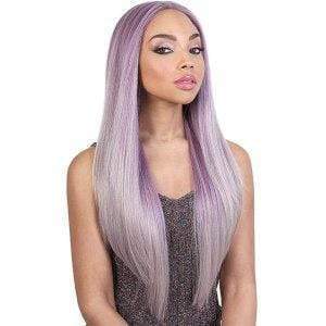 Motown Tress Let's Lace Deep Part Synthetic Swiss Lace Front Wig - LDP NEON4 - Clearance - SoGoodBB.com