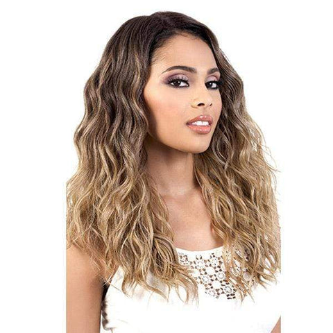 Motown Tress Let's Lace Spin Part Synthetic Wig - LDP SPIN63 - SoGoodBB.com