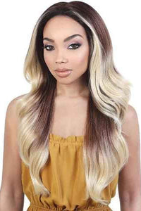 Motown Tress Let's Lace Spin Part Synthetic Wig - LDP SPIN72 - SoGoodBB.com