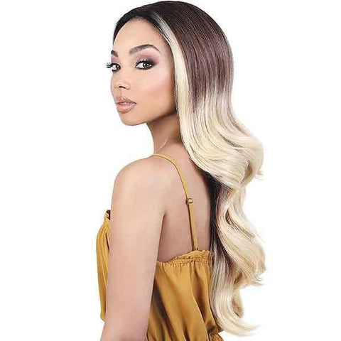 Motown Tress Let's Lace Spin Part Synthetic Wig - LDP SPIN72 - SoGoodBB.com