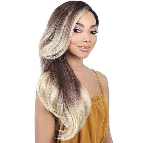 Motown Tress Let's Lace Spin Part Synthetic Wig - LDP SPIN72 - SoGoodBB.com