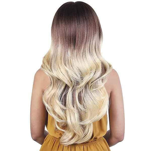 Motown Tress Let's Lace Spin Part Synthetic Wig - LDP SPIN72 - SoGoodBB.com