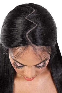Motown Tress Let's Lace Zig Zag 4 Way Lace Part Synthetic Swiss Lace Wig - LZX MEGAN - Clearance - SoGoodBB.com