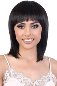 Motown Tress Natural & Blonde 100% Remy Human Hair Wig - HNB BELLA - SoGoodBB.com