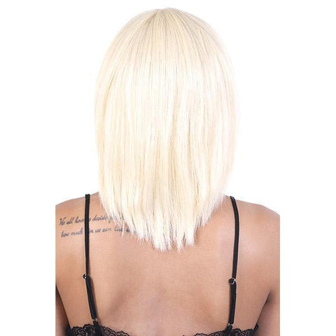 Motown Tress Natural & Blonde 100% Remy Human Hair Wig - HNB BELLA - SoGoodBB.com