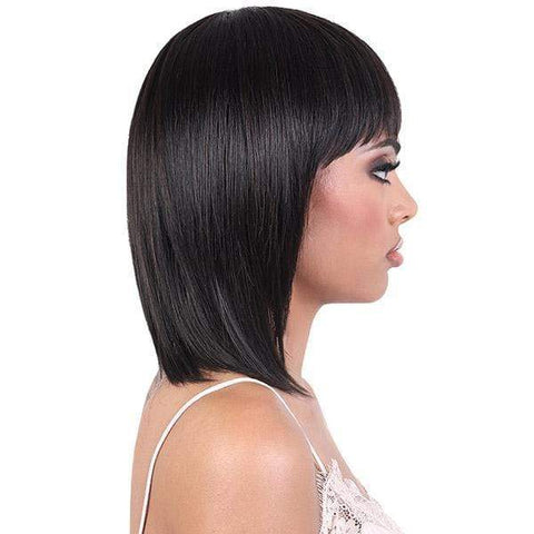 Motown Tress Natural & Blonde 100% Remy Human Hair Wig - HNB BELLA - SoGoodBB.com
