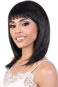 Motown Tress Natural & Blonde 100% Remy Human Hair Wig - HNB FINA - SoGoodBB.com