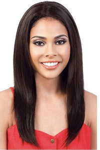 Motown Tress Persian 100% Natural Virgin Remy Human Hair Silk Lace Front Wig - HPSL3.SAGA - SoGoodBB.com