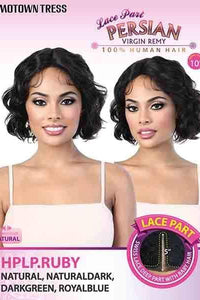 Motown Tress Persian 100% Virgin Remi Hair Swiss Lace Wig - HPLP RUBY - Clearance - SoGoodBB.com