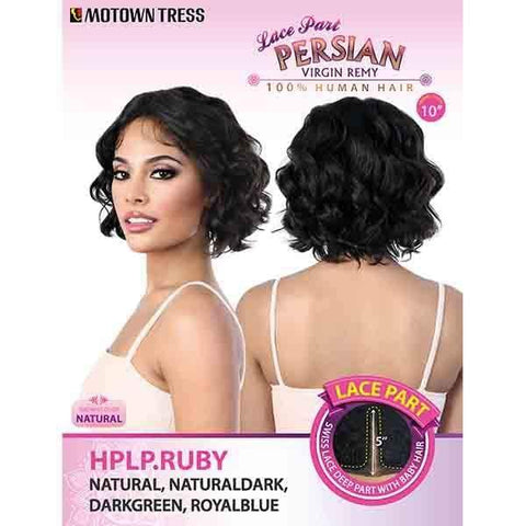 Motown Tress Persian 100% Virgin Remi Hair Swiss Lace Wig - HPLP RUBY - Clearance - SoGoodBB.com