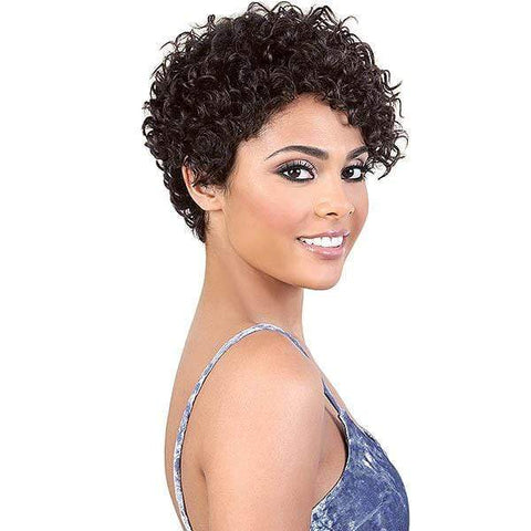 Motown Tress Persian 100% Virgin Remi Hair Swiss Lace Wig - HPR. ZUZU - Clearance - SoGoodBB.com