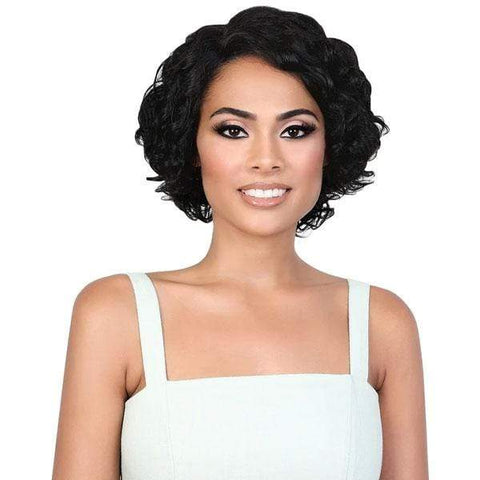 Motown Tress Persian 100% Virgin Remi Hair Swiss Lace Wig - HPR.KOOL - SoGoodBB.com