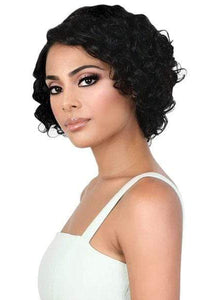 Motown Tress Persian 100% Virgin Remi Hair Swiss Lace Wig - HPR.KOOL - SoGoodBB.com