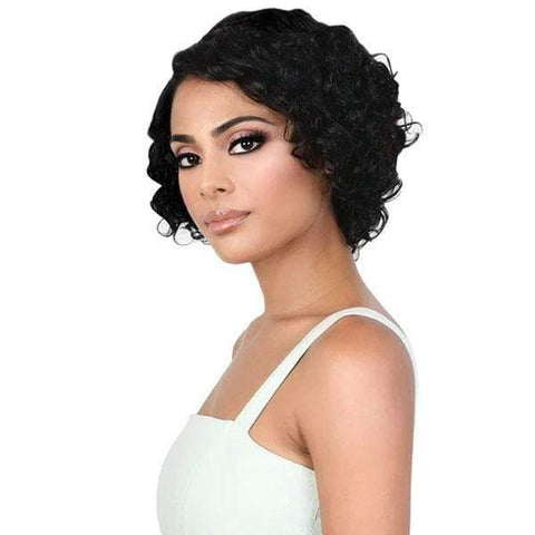 Motown Tress Persian 100% Virgin Remi Hair Swiss Lace Wig - HPR.KOOL - SoGoodBB.com