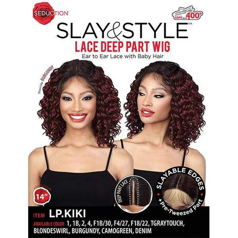 Motown Tress Seduction Slay & Style Synthetic Deep Part Lace Wig - LP.KIKI - Clearance - SoGoodBB.com