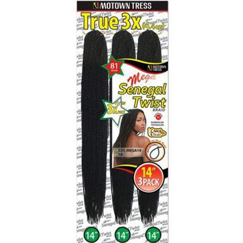 Motown Tress Senegal Twist Braid - CST. MEGA 14 - SoGoodBB.com